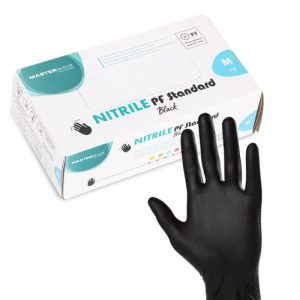 Master glove nitrilne rukavice - crne