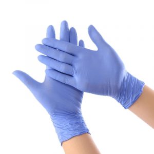 Nitrilne rukavice - plave M