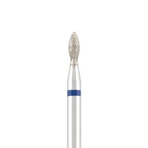 Dijamantni nastavak „kap“, plavi, L – 4,5 mm, Ø 1,8 mm